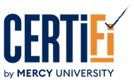 CERTIFI by Mercy University Logo.